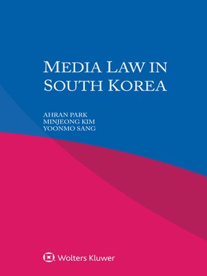 cover image of Media Law in South Korea